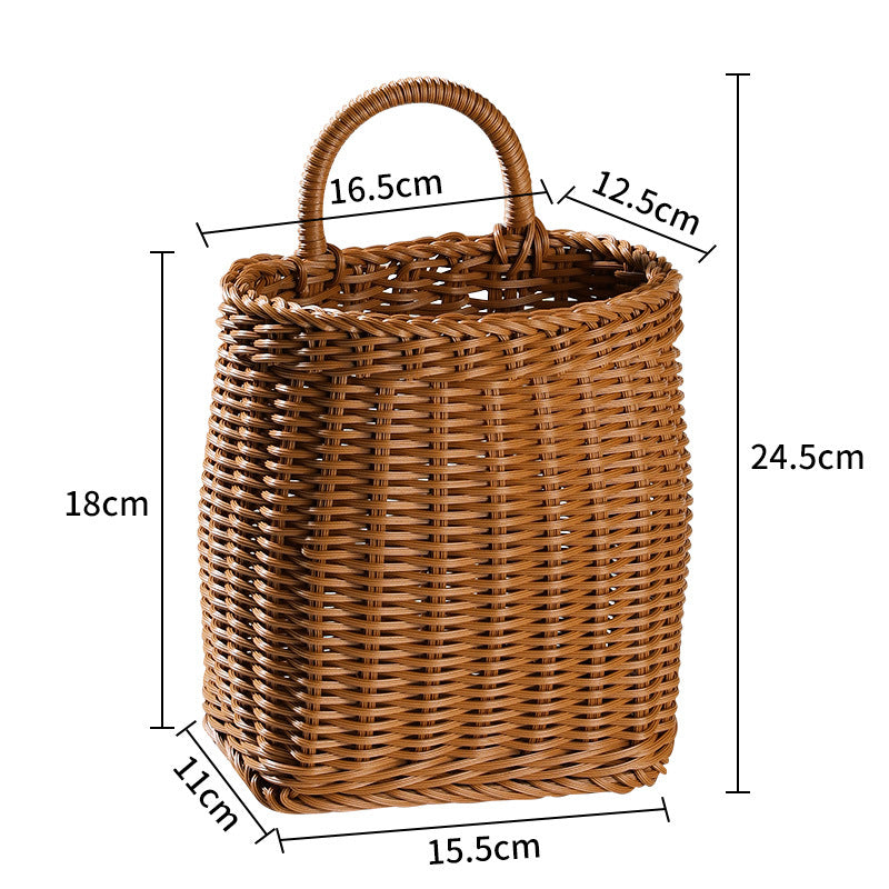 Hand-Woven Decorative Storage Basket | High & Bury