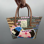 Handbag Bamboo Handwoven | High & Bury