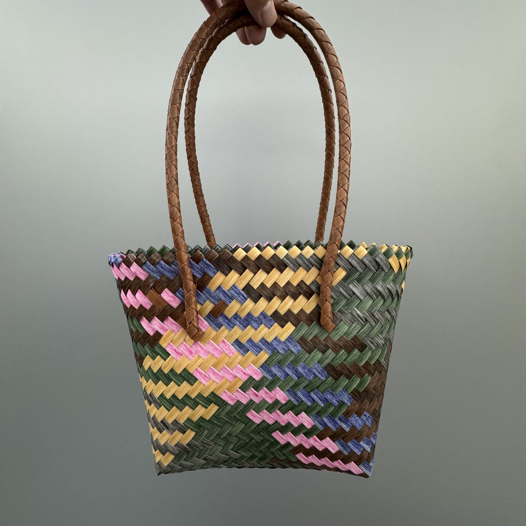 Handbag Bamboo Handwoven | High & Bury