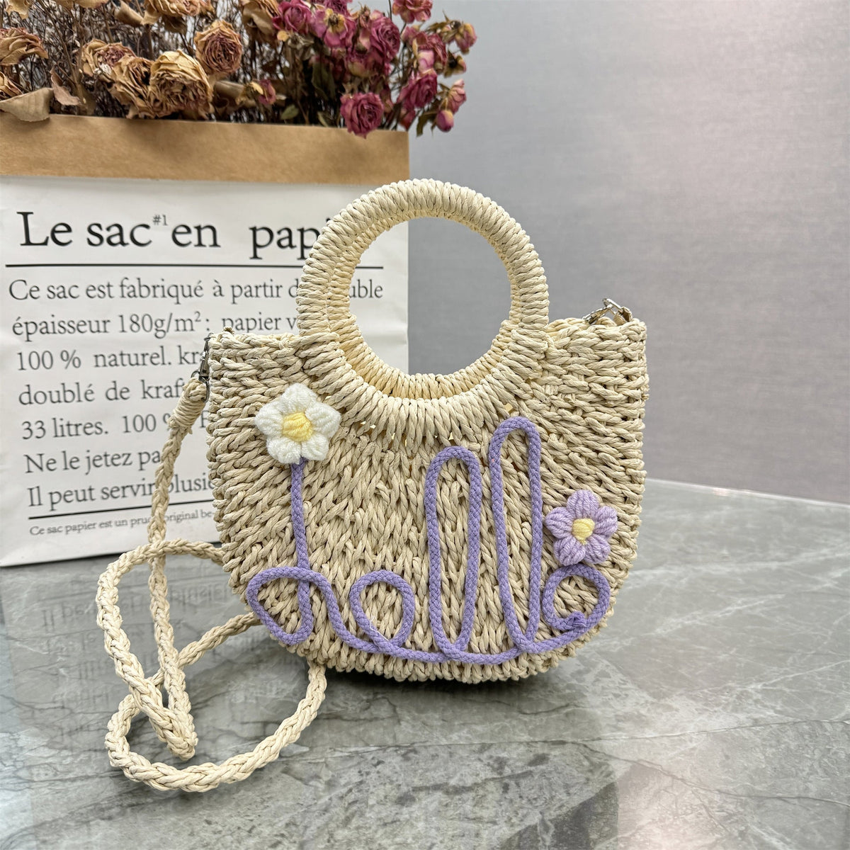 Handbag Brown Beige | High & Bury