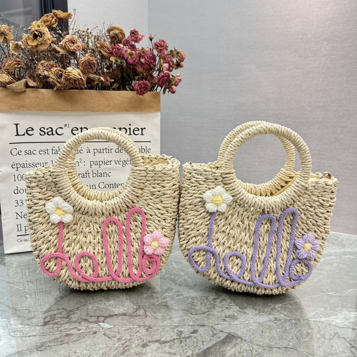 Handbag Brown Beige | High & Bury