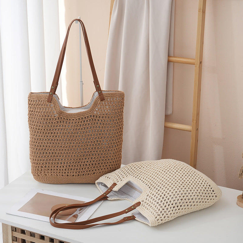 Handbag Leather Handwoven | High & Bury