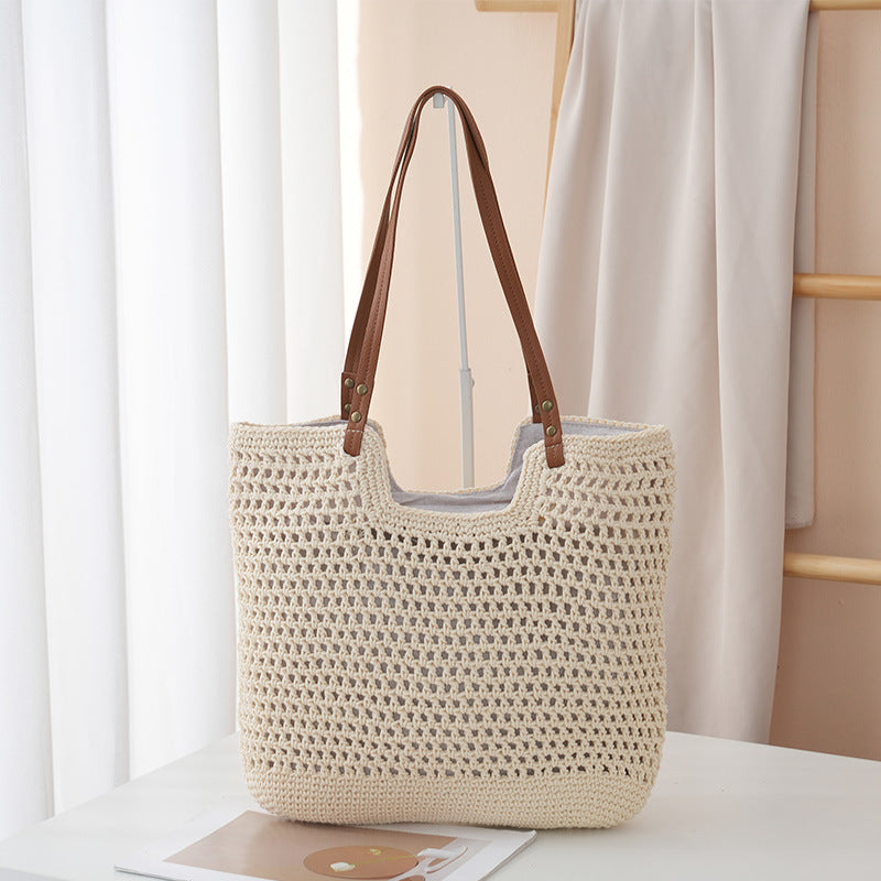 Handbag Leather Handwoven | High & Bury