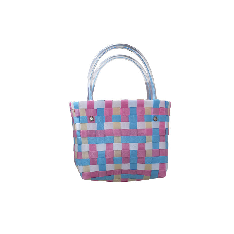 Handbag Yellow White | High & Bury