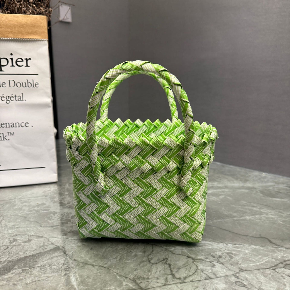Handcrafted Basket Bag in Stylish Design | High & Bury