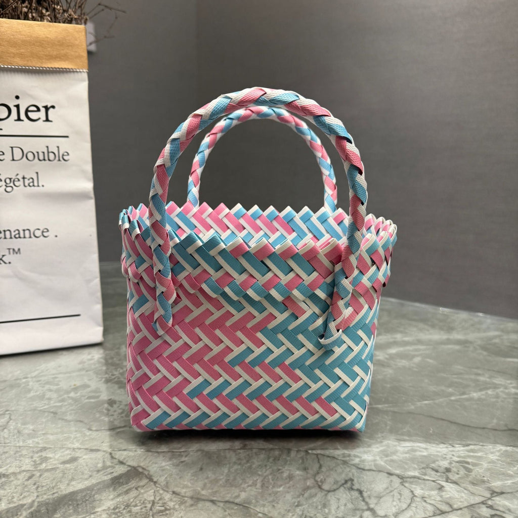 Handcrafted Basket Bag in Stylish Design | High & Bury