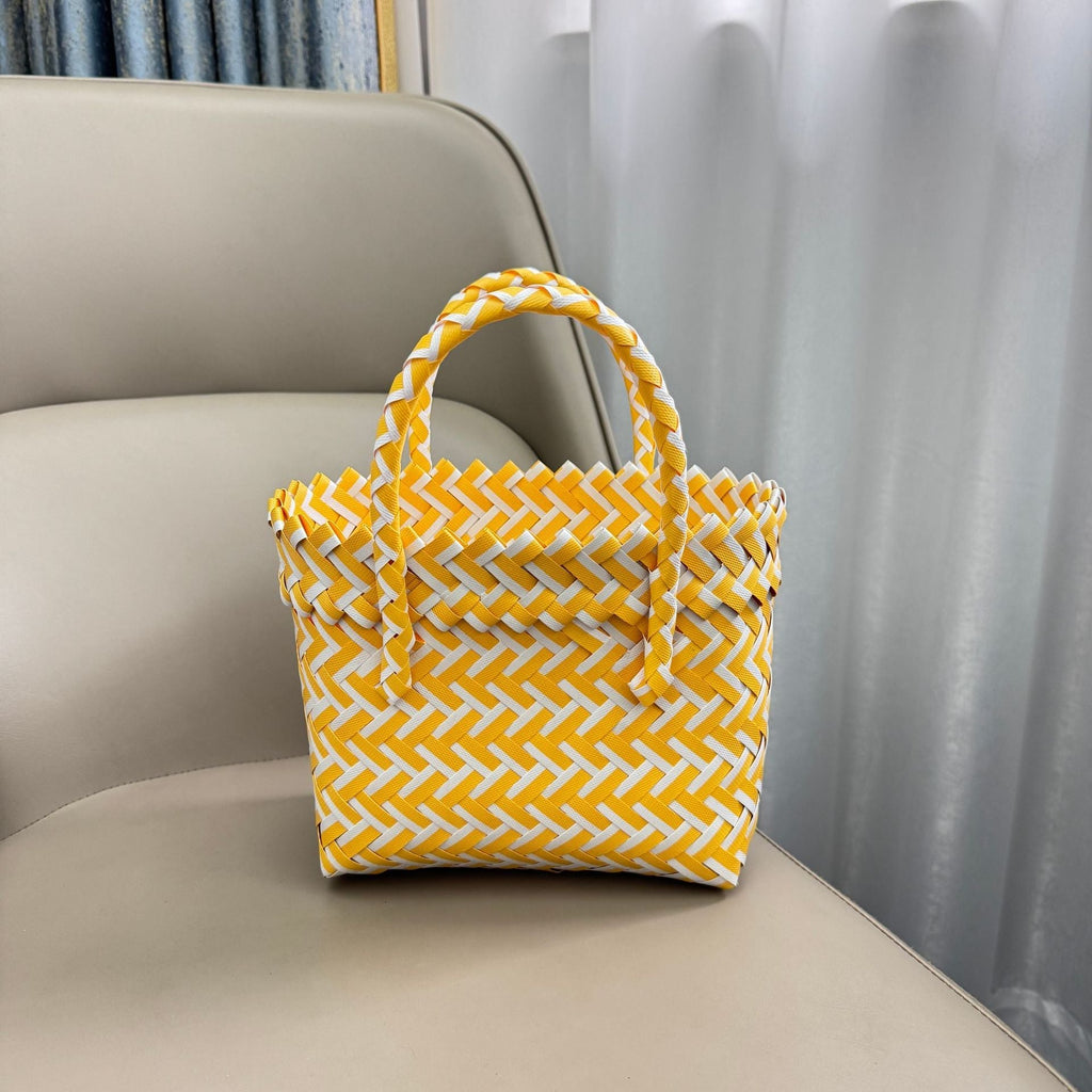 Handcrafted Basket Bag in Stylish Design | High & Bury