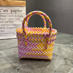 Handcrafted Basket Bag in Stylish Design | High & Bury