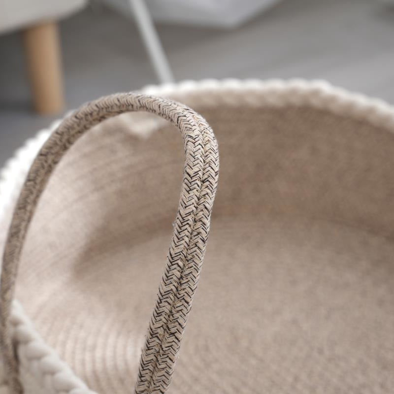 Handcrafted Basket Gray | High & Bury