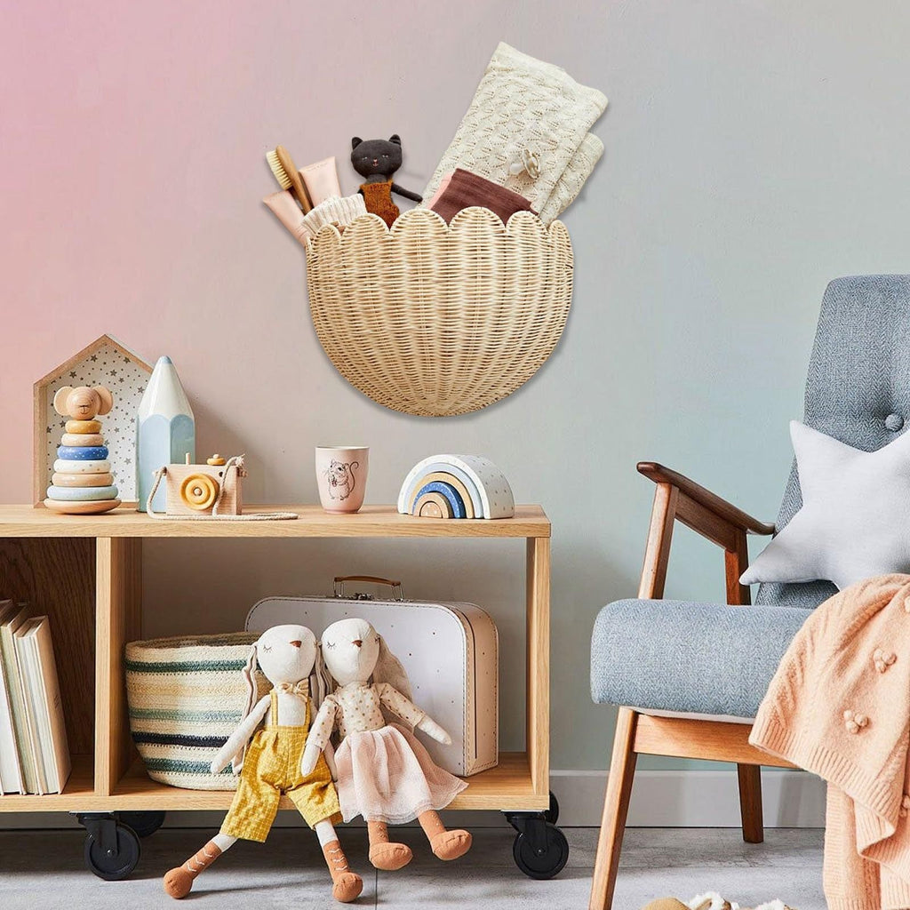 Handcrafted Basket in Shell Design | High & Bury