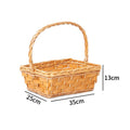 Handcrafted Basket made of Natural Rattan | High & Bury