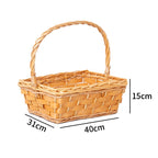 Handcrafted Basket made of Natural Rattan | High & Bury