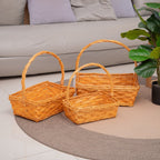 Handcrafted Basket made of Natural Rattan | High & Bury