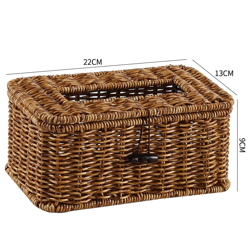 Handcrafted Basket Storage Box | High & Bury