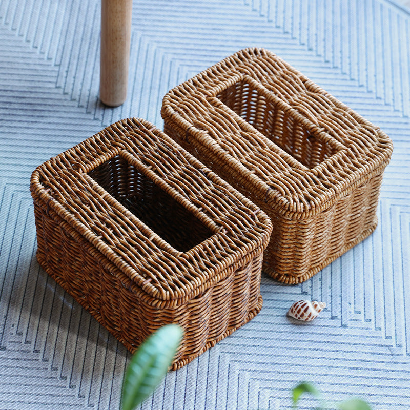 Handcrafted Basket Storage Box | High & Bury