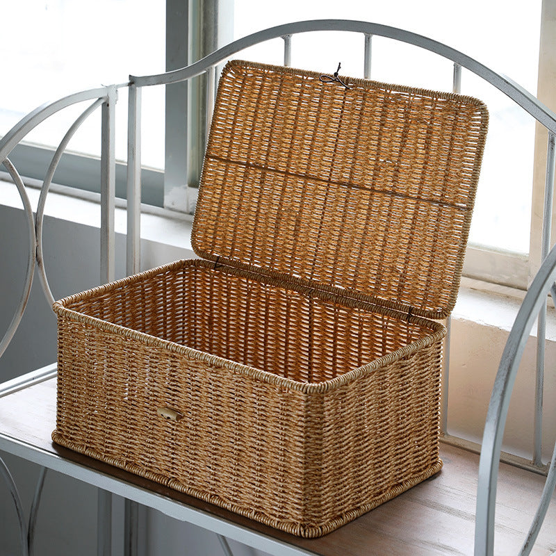 Handcrafted Basket Storage Chest | High & Bury
