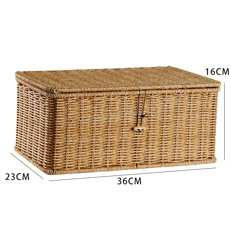 Handcrafted Basket Storage Chest | High & Bury