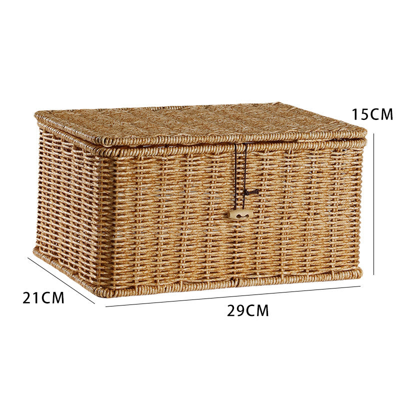 Handcrafted Basket Storage Chest | High & Bury