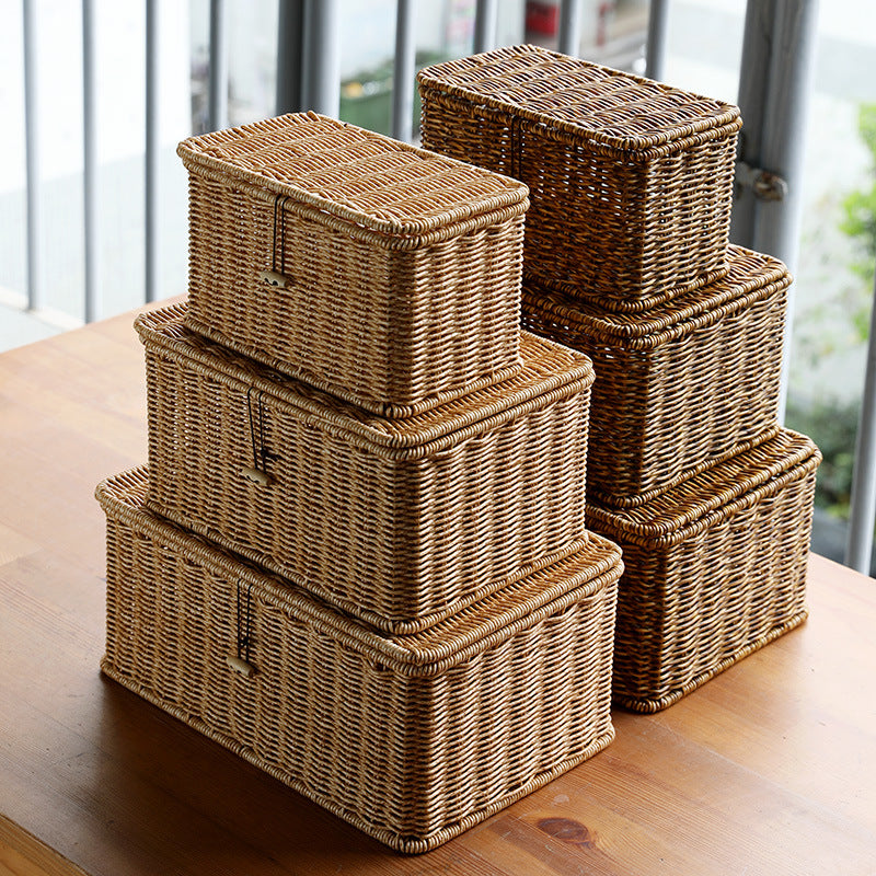 Handcrafted Basket Storage Chest | High & Bury