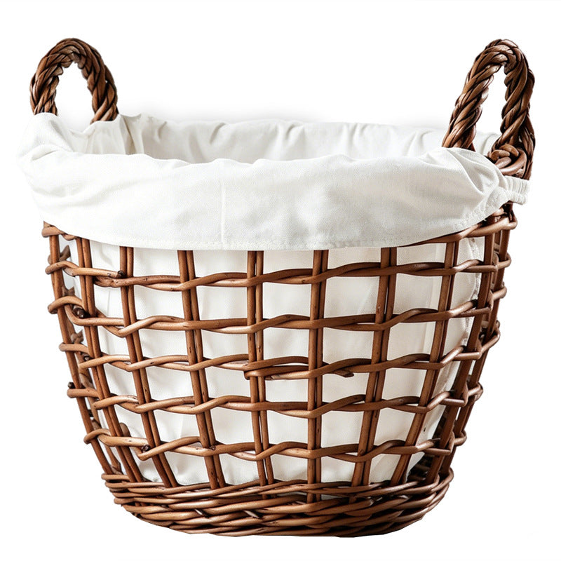 Handcrafted Basket with Cotton Lining | High & Bury