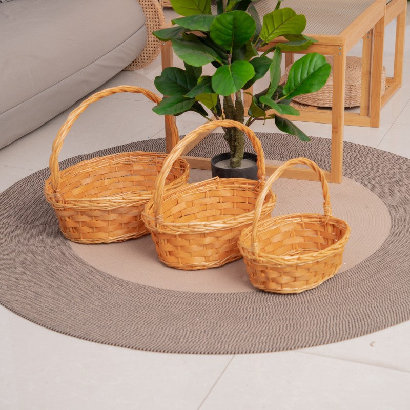 Handcrafted Basket with Practical Handle | High & Bury
