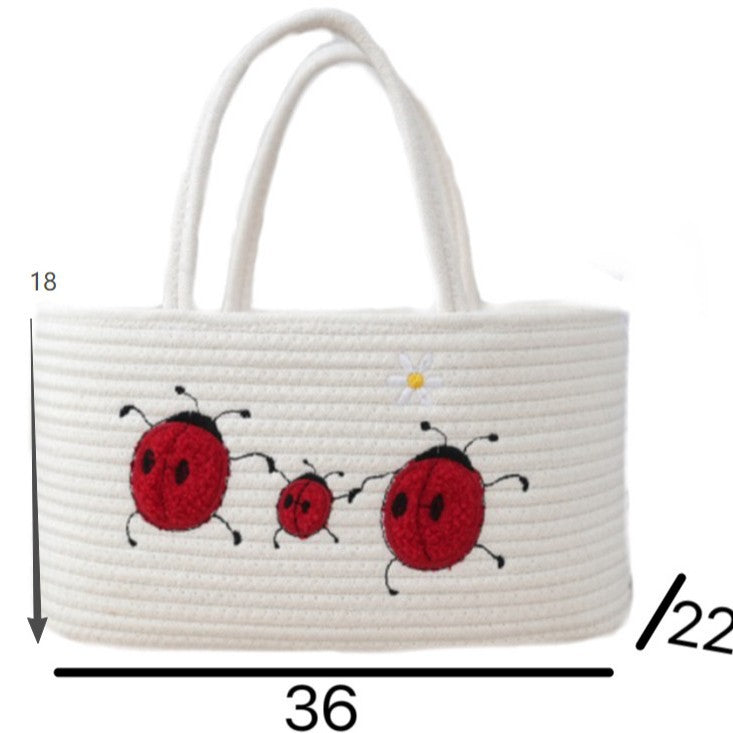 Handcrafted Cotton Basket | High & Bury