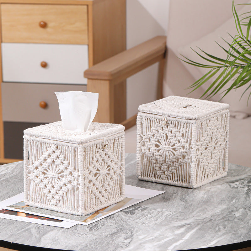 Handcrafted Cotton Cloth Basket | High & Bury