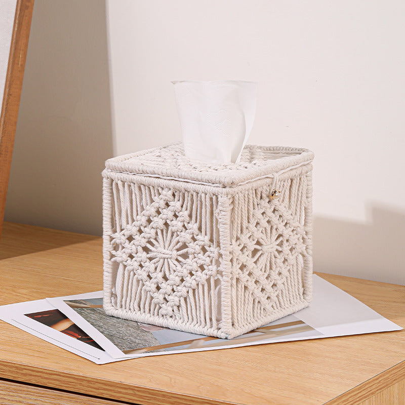 Handcrafted Cotton Cloth Basket | High & Bury