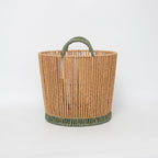 Handcrafted Decoration Basket Brown | High & Bury