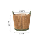 Handcrafted Decoration Basket Brown | High & Bury