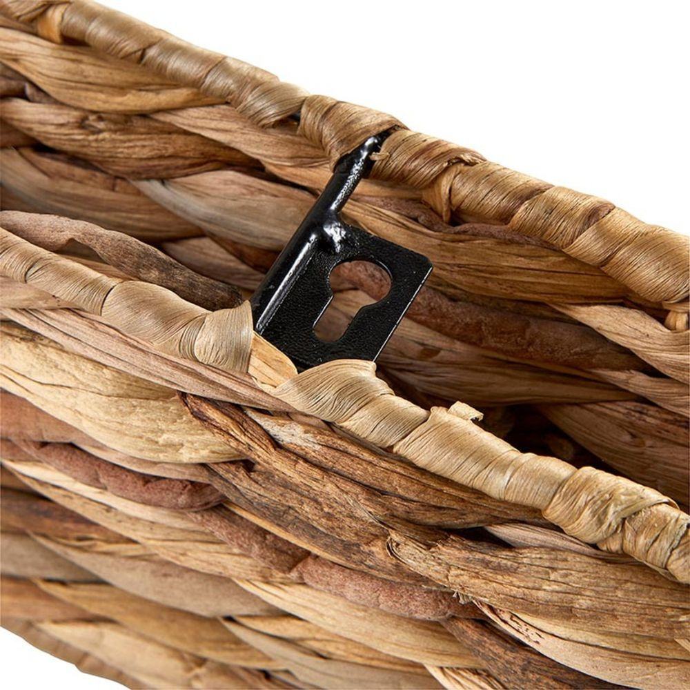 Handcrafted Decoration Basket made of Natural Materials Model Zqvw | High & Bury