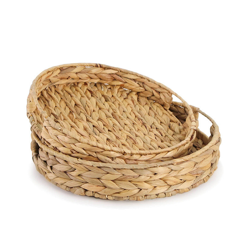 Handcrafted Decoration Basket with Wavy Edge | High & Bury