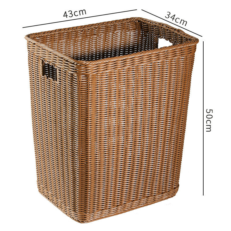 Handcrafted Decorative Basket made of Willow | High & Bury