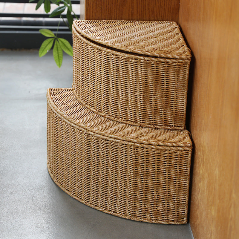 Handcrafted Decorative Corner Storage Basket | High & Bury