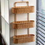Handcrafted Decorative Storage Basket Oval Long | High & Bury