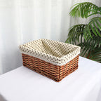 Handcrafted Decorative Woven Basket with Liner | High & Bury