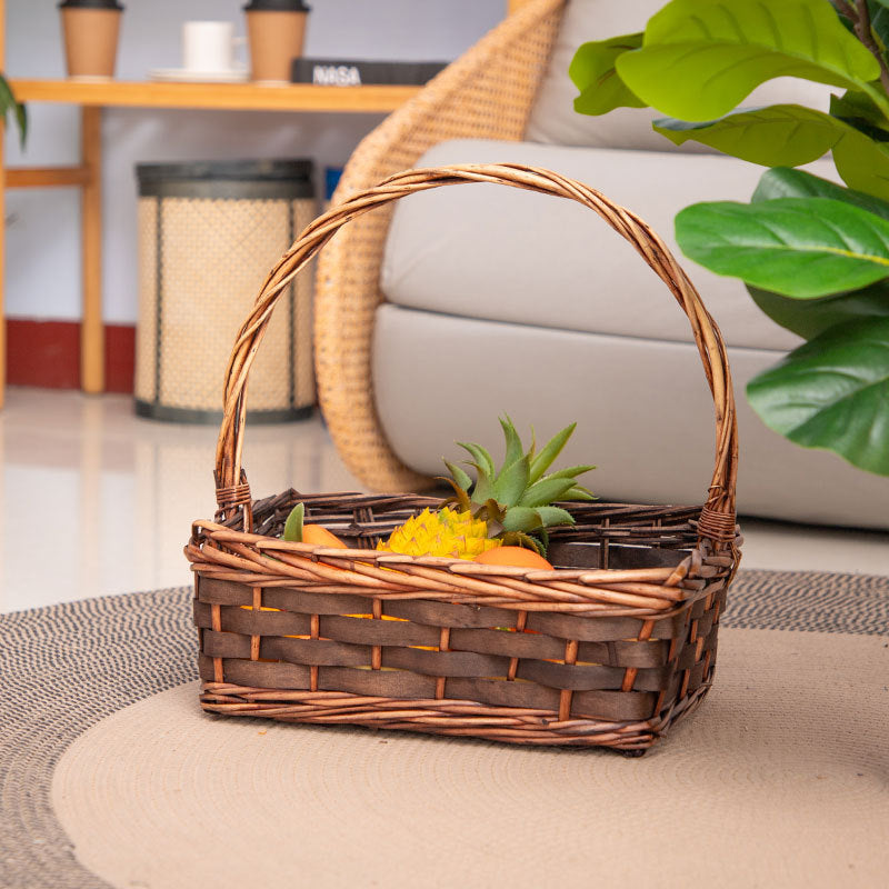 Handcrafted Decorative Woven Storage Basket | High & Bury