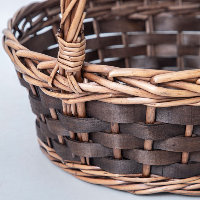 Handcrafted Decorative Woven Storage Basket | High & Bury