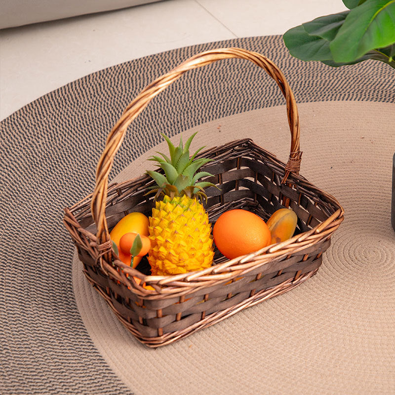 Handcrafted Decorative Woven Storage Basket | High & Bury
