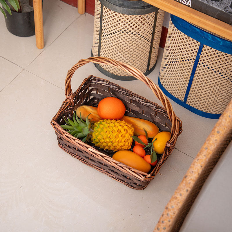 Handcrafted Decorative Woven Storage Basket | High & Bury