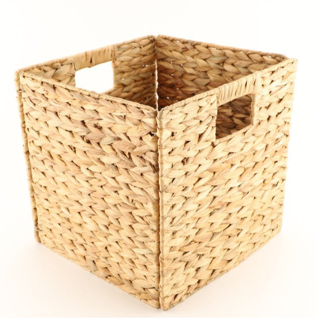 Handcrafted Decorative Woven Storage Cube | High & Bury