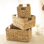 Handcrafted Decorative Woven Storage Cube | High & Bury