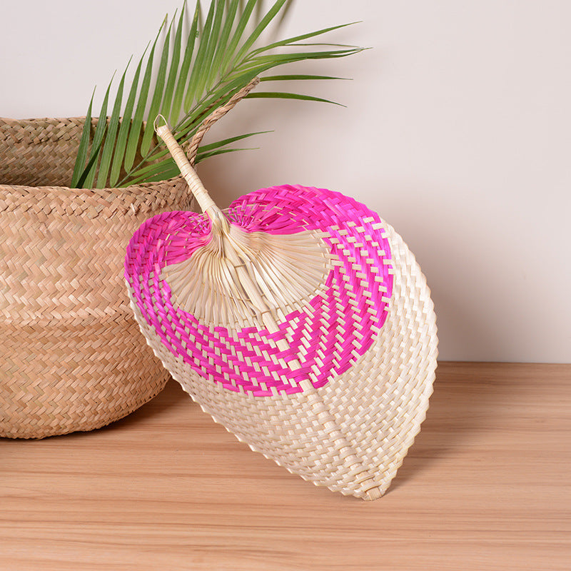 Handcrafted Fan made from Natural Materials | High & Bury