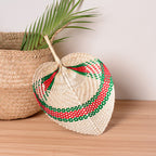 Handcrafted Fan with Colorful Details | High & Bury