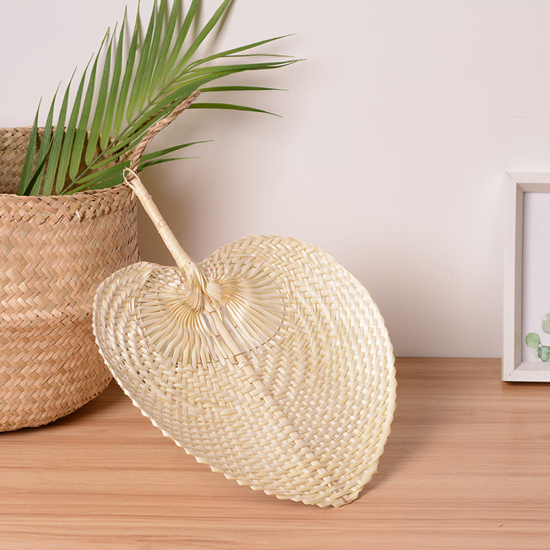 Handcrafted Fan with Colorful Details | High & Bury