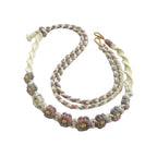 Handcrafted Floral Macrame Keychain | High & Bury