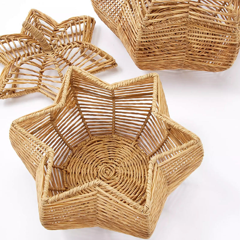 Handcrafted Fruit Basket in Pumpkin Design | High & Bury