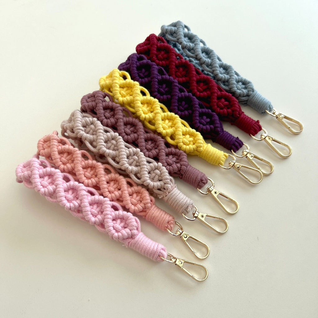 Handcrafted Macrame Keychain | High & Bury