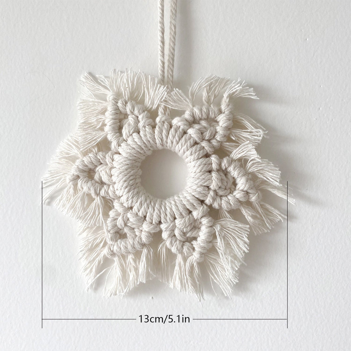 Handcrafted Macrame Star Wall Hanging | High & Bury