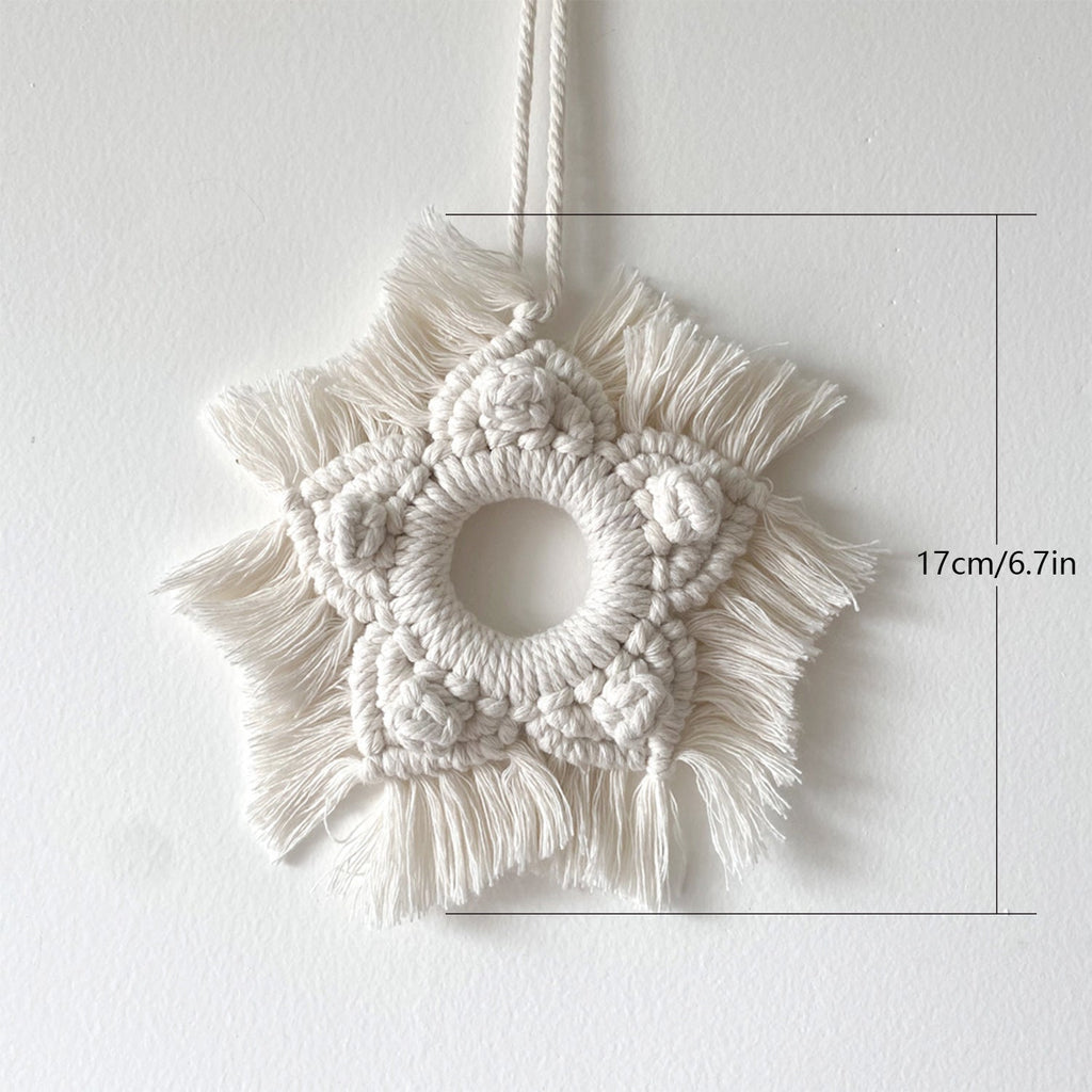 Handcrafted Macrame Star Wall Hanging | High & Bury